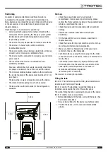 Предварительный просмотр 9 страницы Trotec 1430000051 Original Instructions Manual