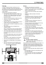 Preview for 11 page of Trotec 1430000220 Original Instructions Manual