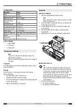 Предварительный просмотр 5 страницы Trotec 3510205031 Original Instructions Manual