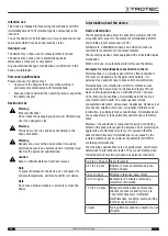 Preview for 3 page of Trotec 3510205090 Operating Manual