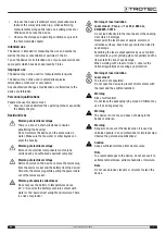 Preview for 3 page of Trotec 3510205098 Operating Manual