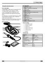 Предварительный просмотр 7 страницы Trotec 4451000111 Operating Manual