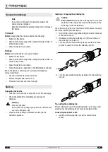 Предварительный просмотр 8 страницы Trotec 4451000111 Operating Manual