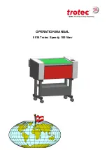 Trotec 8016 Speedy 100 fiber Operation Manual предпросмотр