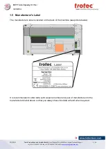 Предварительный просмотр 8 страницы Trotec 8017 Operation Manual