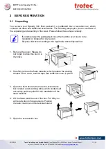 Предварительный просмотр 16 страницы Trotec 8017 Operation Manual