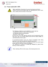 Предварительный просмотр 28 страницы Trotec 8017 Operation Manual