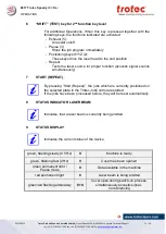 Предварительный просмотр 31 страницы Trotec 8017 Operation Manual