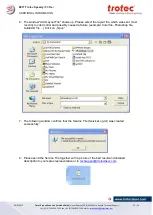 Предварительный просмотр 54 страницы Trotec 8017 Operation Manual