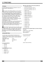 Preview for 4 page of Trotec AC060V Manual