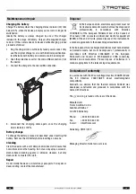 Preview for 21 page of Trotec AC080V Operating Manual