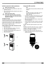 Preview for 11 page of Trotec AIRGOCLEAN 11 E Operating Manual