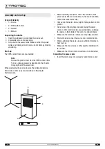 Предварительный просмотр 6 страницы Trotec AIRGOCLEAN 250 E Operating Manual