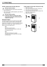 Предварительный просмотр 12 страницы Trotec AIRGOCLEAN 250 E Operating Manual