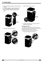 Предварительный просмотр 14 страницы Trotec AIRGOCLEAN 250 E Operating Manual