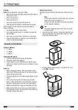 Preview for 6 page of Trotec B 2 E Operating Manual