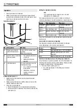 Preview for 8 page of Trotec B 2 E Operating Manual