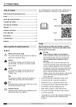 Preview for 2 page of Trotec B 24 E Operating Manual