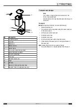 Preview for 5 page of Trotec B7E Operating Manual