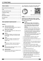 Preview for 2 page of Trotec BD 7A Operating Manual