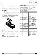 Предварительный просмотр 11 страницы Trotec BD22 Operating Manual