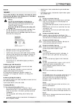 Предварительный просмотр 5 страницы Trotec BE40 Operating Manual