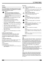 Preview for 3 page of Trotec BF06 Operating Manual