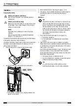 Предварительный просмотр 6 страницы Trotec BG40 Operating Manual