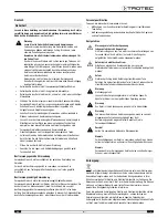 Preview for 3 page of Trotec BO21 Quick Start Manual