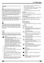 Preview for 5 page of Trotec BO26 Operating Manual