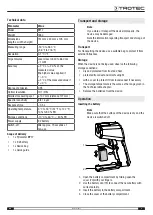 Preview for 5 page of Trotec BP17 Operating Manual