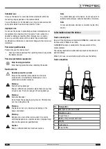 Preview for 3 page of Trotec BS06 Operating Manual