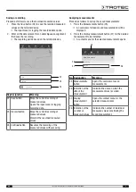 Предварительный просмотр 9 страницы Trotec BS30WP Operating Manual