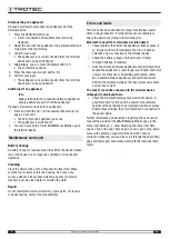 Preview for 12 page of Trotec BT22WP Operating Manual