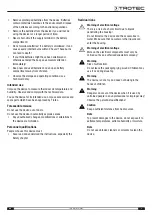 Preview for 3 page of Trotec BZ05 Operating Manual