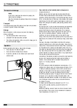 Предварительный просмотр 4 страницы Trotec BZ15M Operating Manual