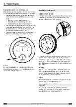 Предварительный просмотр 6 страницы Trotec BZ15M Operating Manual