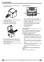 Предварительный просмотр 8 страницы Trotec FS 200 Operating Manual