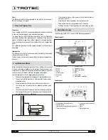 Предварительный просмотр 4 страницы Trotec IDS 100 Operation Manual