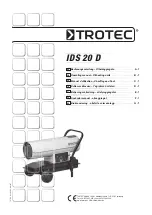 Предварительный просмотр 1 страницы Trotec IDS 20 D Operating Manual