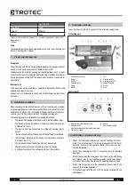 Предварительный просмотр 12 страницы Trotec IDS 65 D Operating Manual