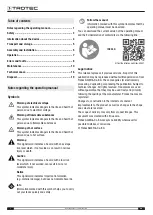 Preview for 2 page of Trotec IDX 30 D Operating Manual