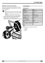 Preview for 17 page of Trotec IDX 30 D Operating Manual