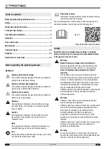 Предварительный просмотр 2 страницы Trotec IDX 30 D Original Instruction