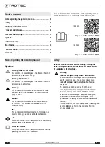 Preview for 2 page of Trotec IR 2000 C Operating Manual