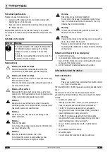 Preview for 4 page of Trotec IR 2010 Operating Manual