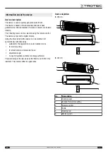 Предварительный просмотр 5 страницы Trotec IR 2550 S Operating Manual