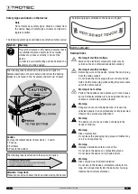 Предварительный просмотр 4 страницы Trotec IR2005 SC Operating Manual