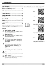 Preview for 2 page of Trotec IRD 1200 Operating Manua