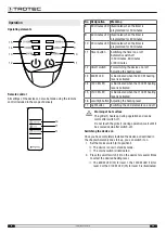 Предварительный просмотр 10 страницы Trotec IRS 2110 Operating Manual